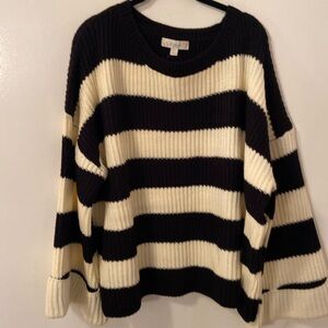 Bell sleeve sweater